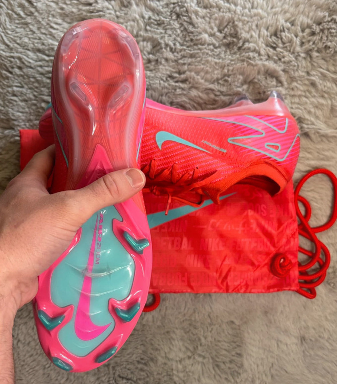 Nike Zoom Vapor 16 Elite FG Football Boots 🔴⚫️