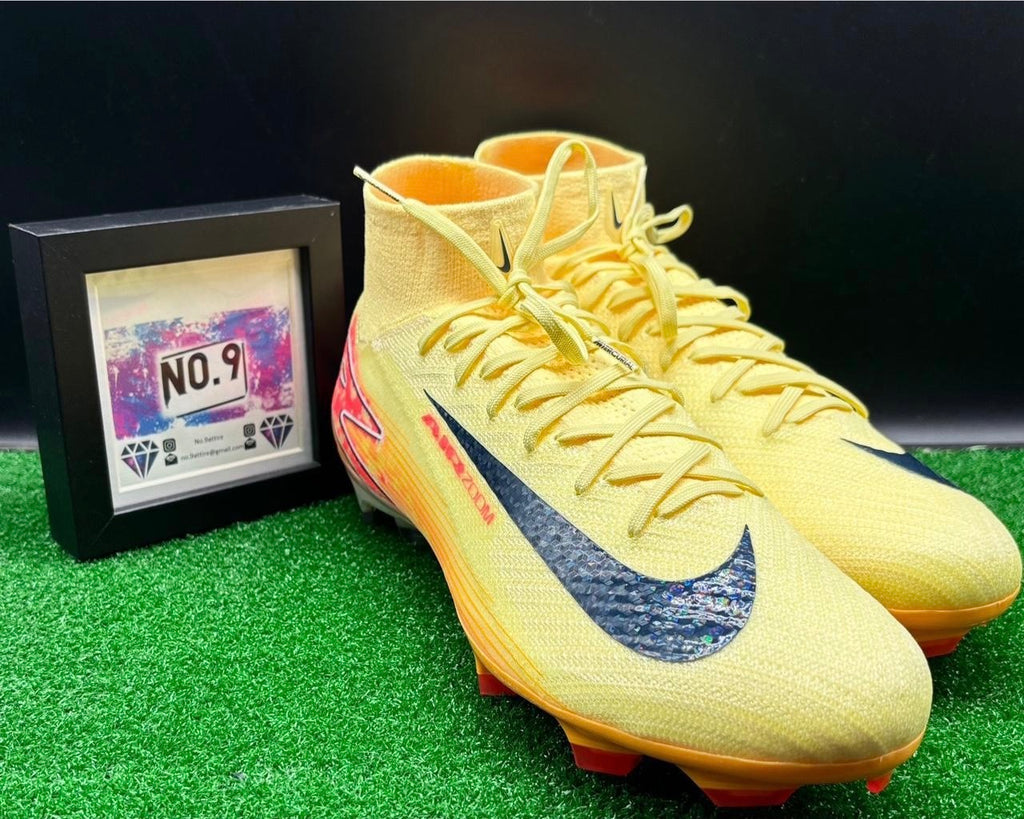 Nike Zoom Superfly 10 Elite KM FG Football Boots 🟡🔴