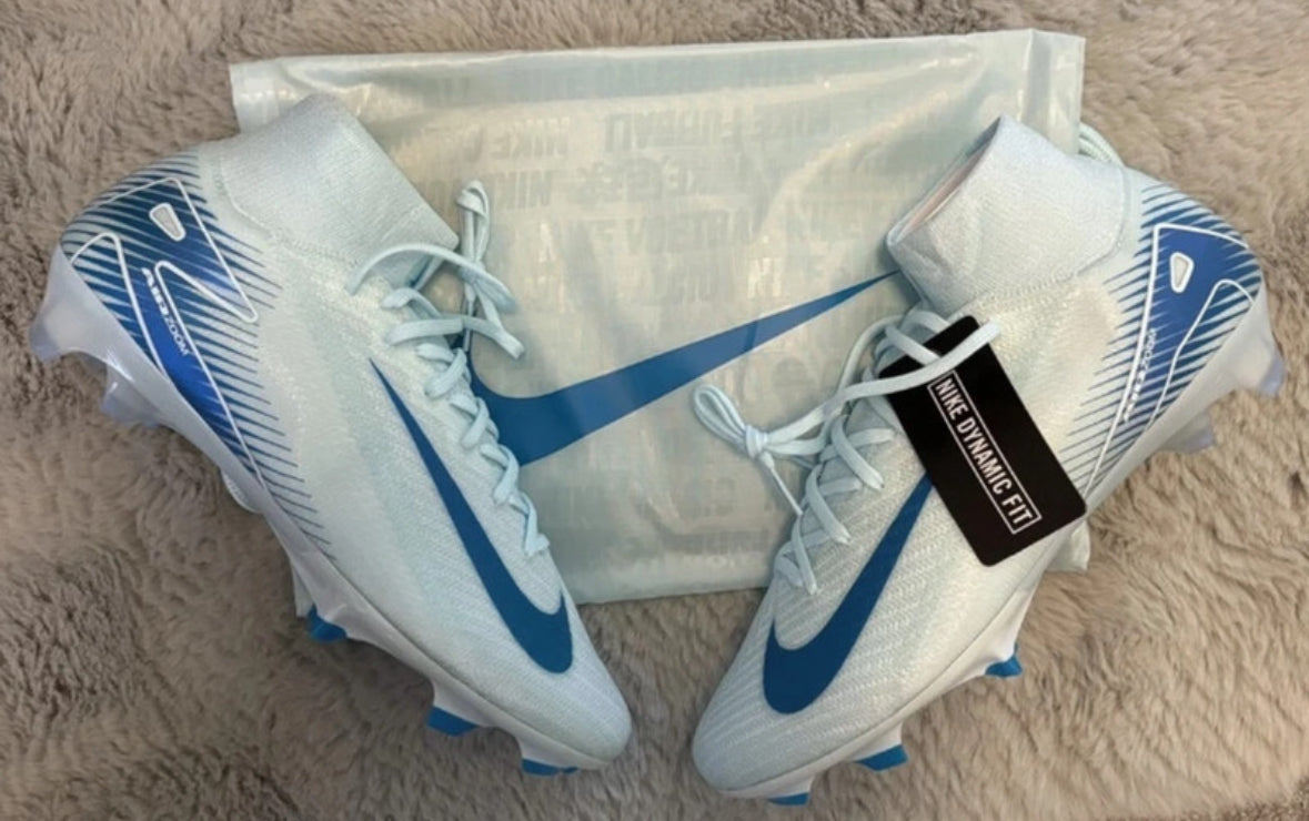 Nike Zoom Superfly 10 Elite FG Football Boots 🔵⚪️