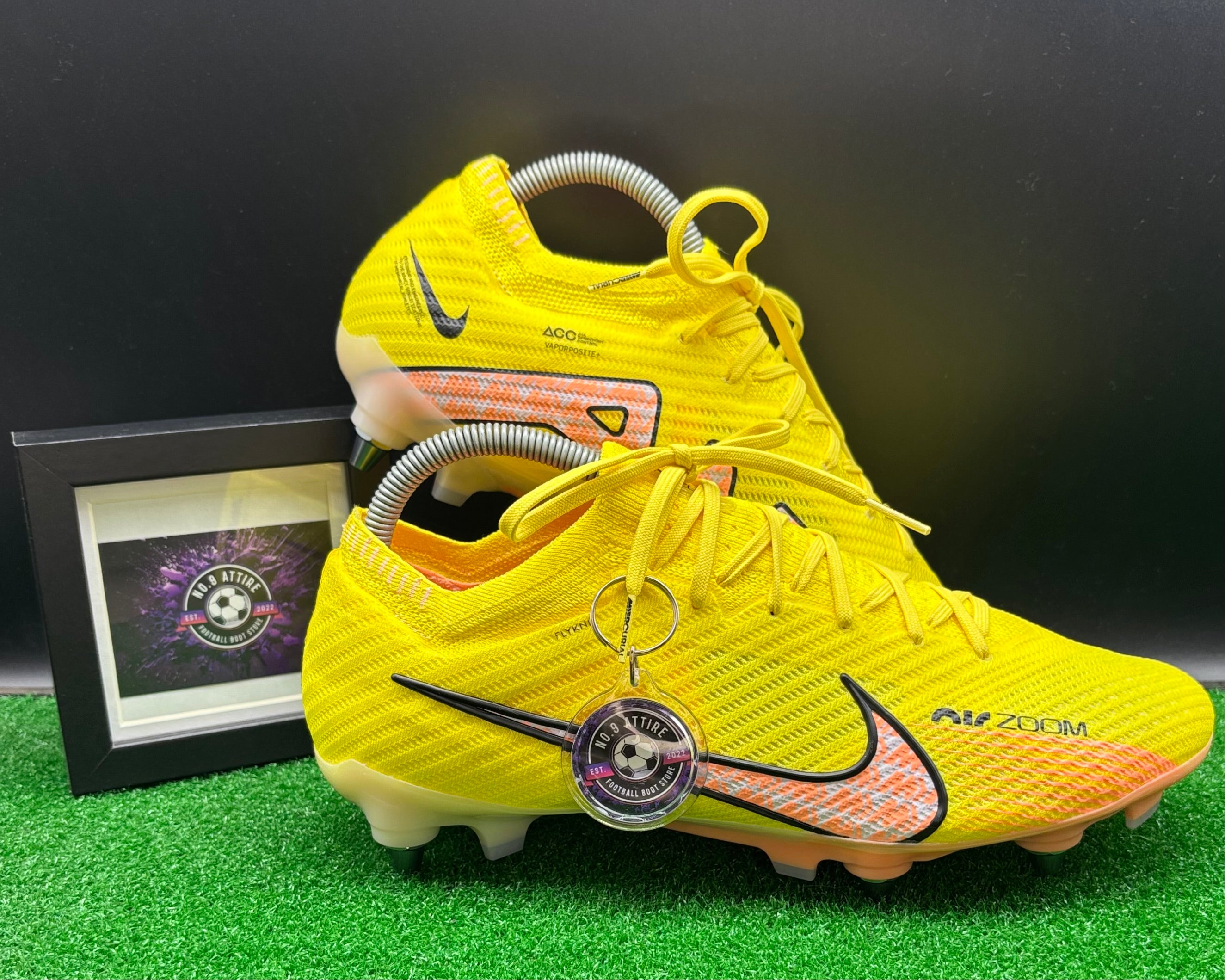 Nike Zoom Vapor 15 Elite SG Player Issue Football Boots 🟡🟡