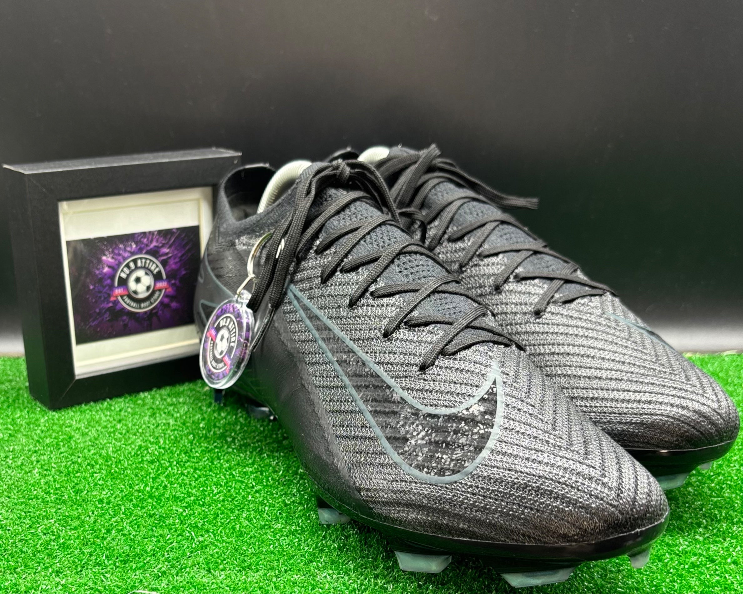 Nike Zoom Vapor 16 Elite FG Football Boots ⚫️🟢