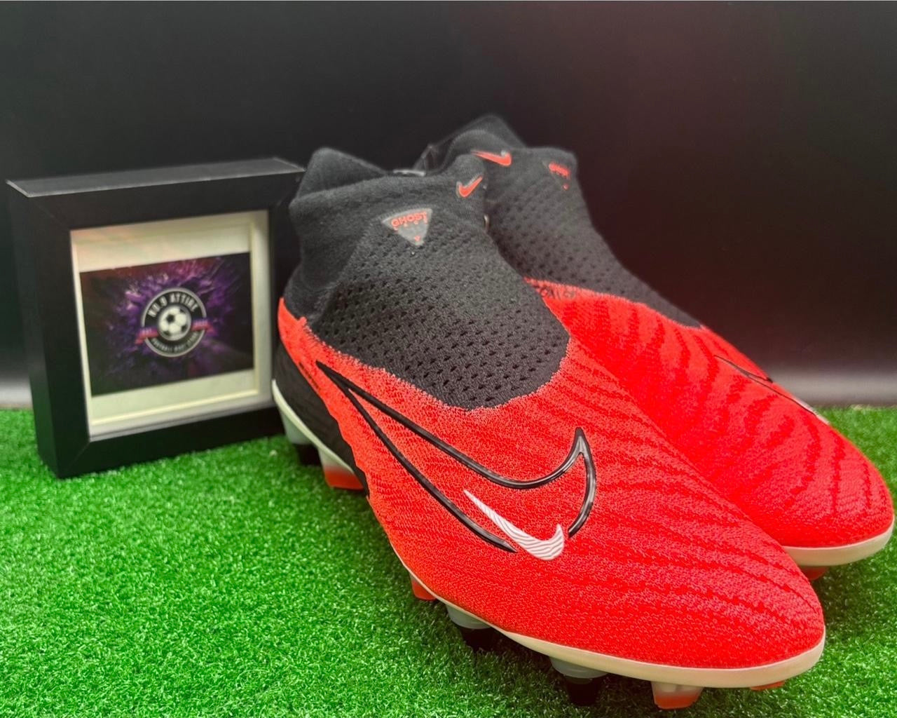 Nike Phantom GX Elite DF SG-Pro P Football Boots ⚫️🔴