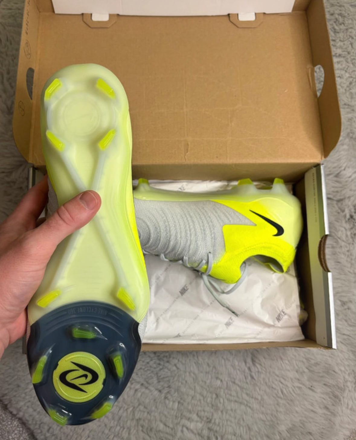 Nike Phantom GX Elite II FG Football Boots ⚪️🟡