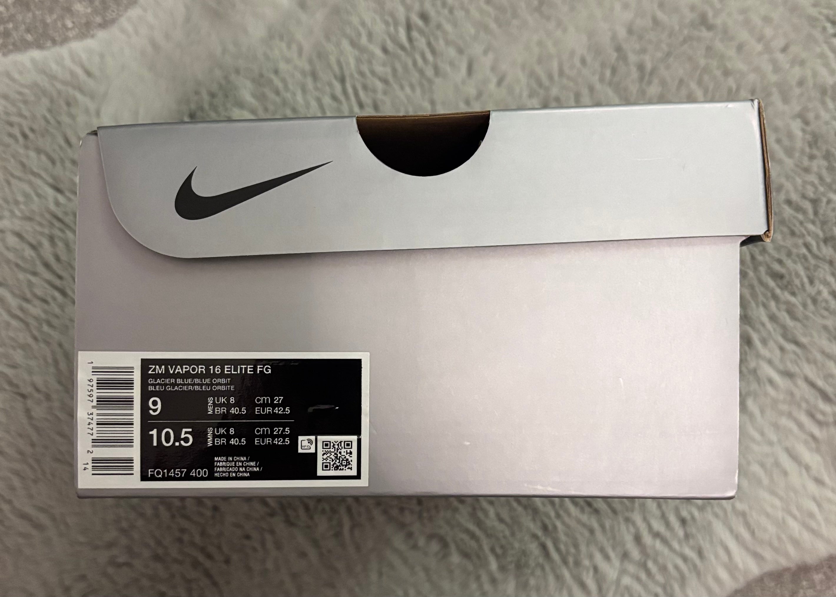 Nike Zoom Vapor 16 Elite FG Football Boots 🔵🔵