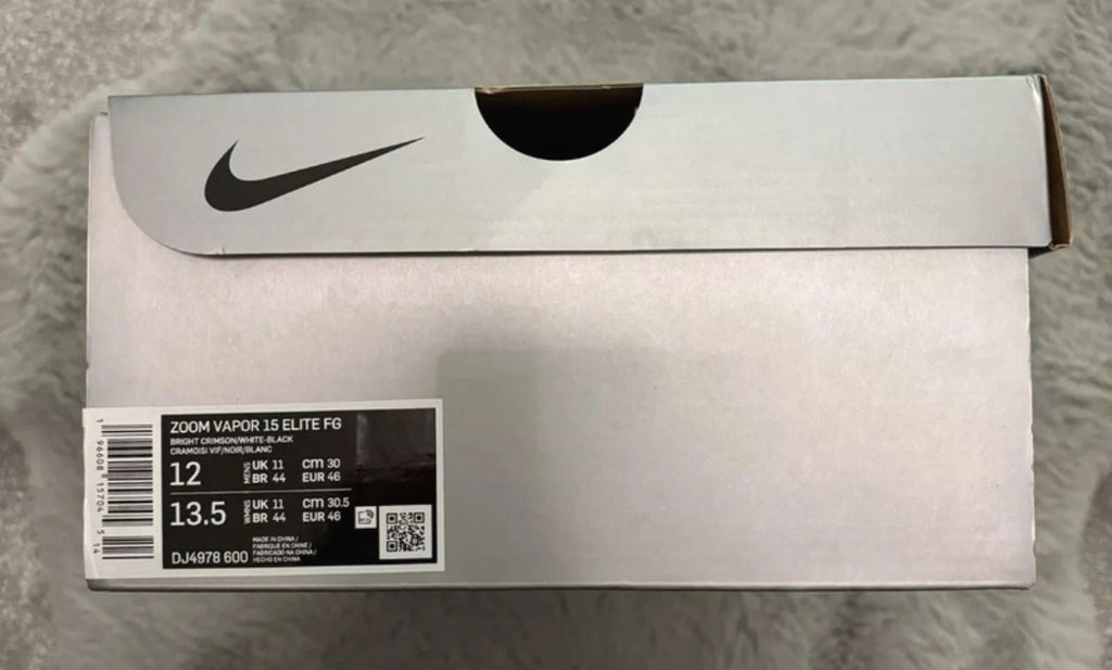 Nike Zoom Vapor 15 Elite FG Football Boots ⚪️🔴