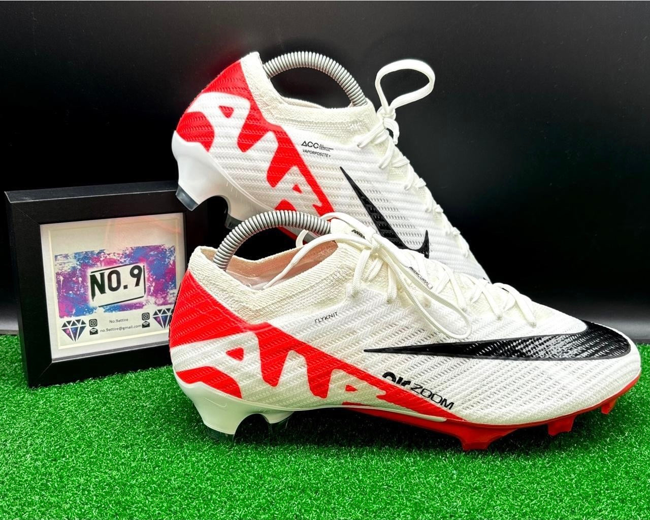 Nike Zoom Vapor 15 Elite FG Football Boots ⚪️🔴