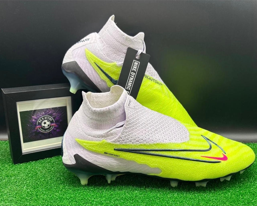 Nike Phantom GX Elite DF FG Football Boots ⚪️🟡