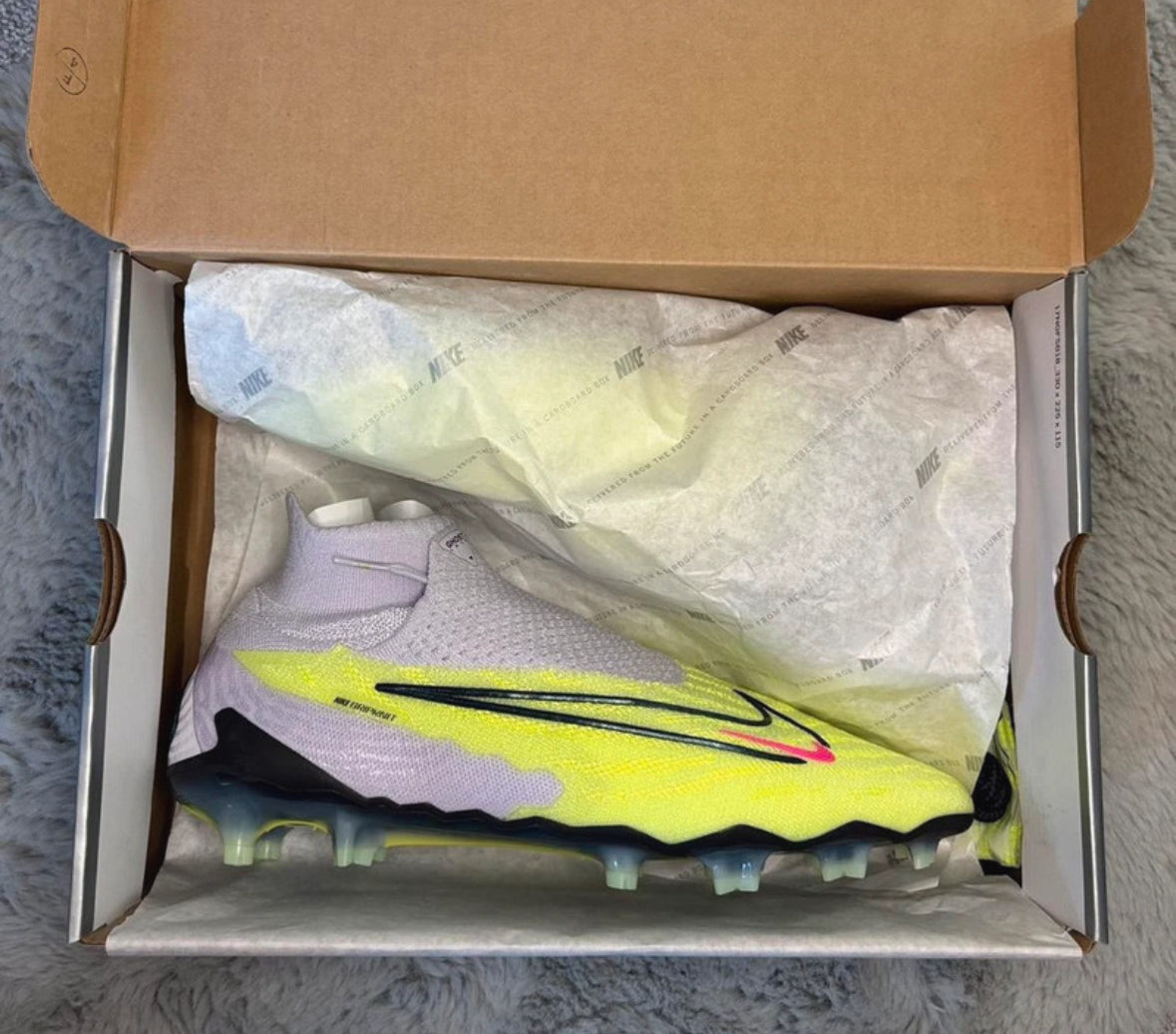 Nike Phantom GX Elite DF FG Football Boots ⚪️🟡
