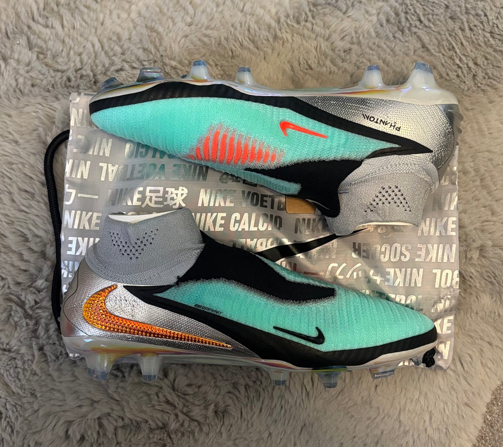 Nike Phantom 6 Elite High FG LE Football Boots ⚪️🔵