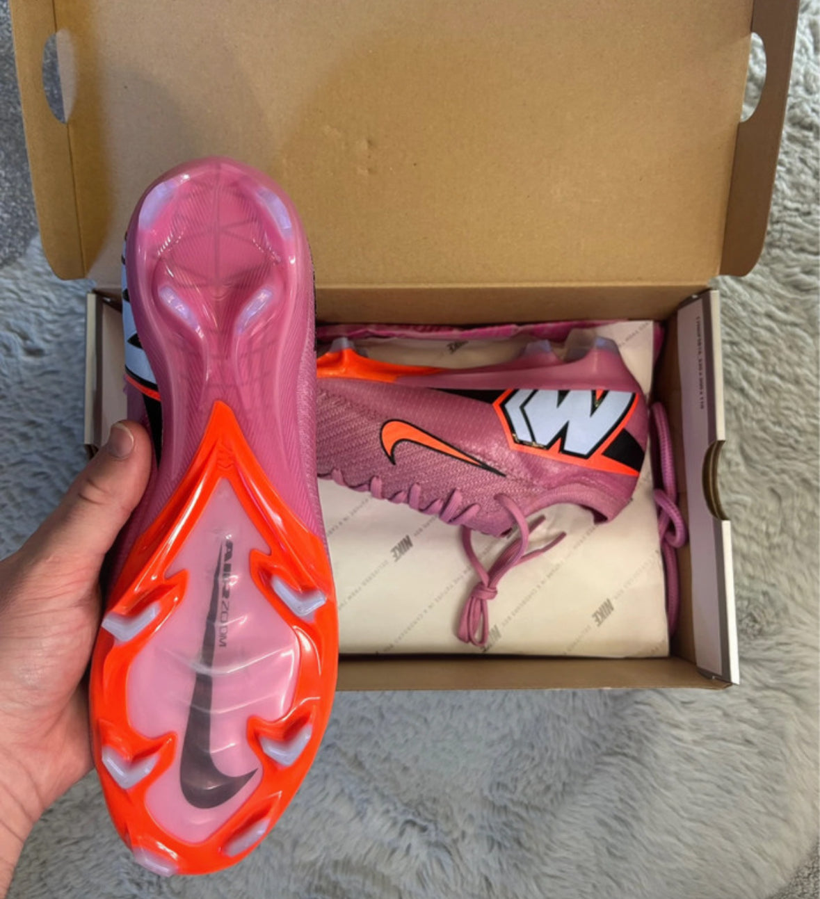 Nike Zoom Vapor 16 Elite FG Football Boots 🟣🔴