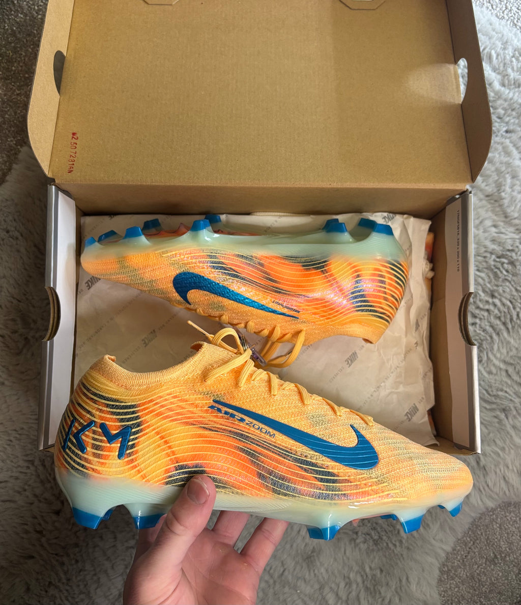 Nike Zoom Vapor 16 Elite KM FG Football Boots 🟡🟠