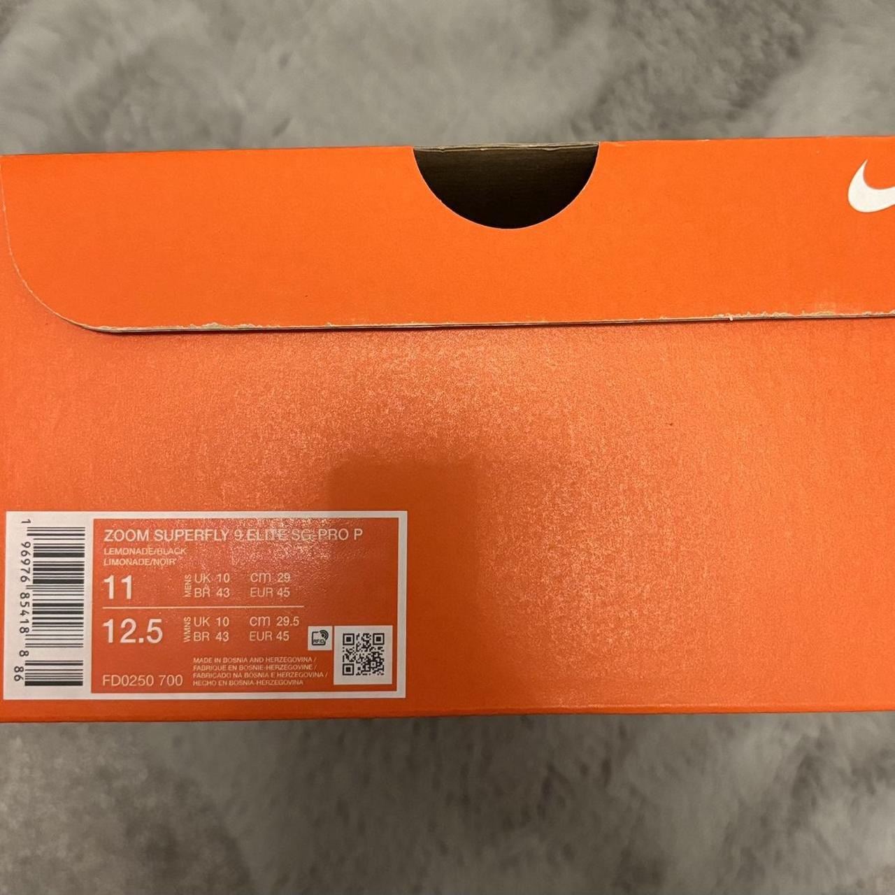 Nike Zoom Superfly 9 Elite SG Football Boots ⚪️⚫️