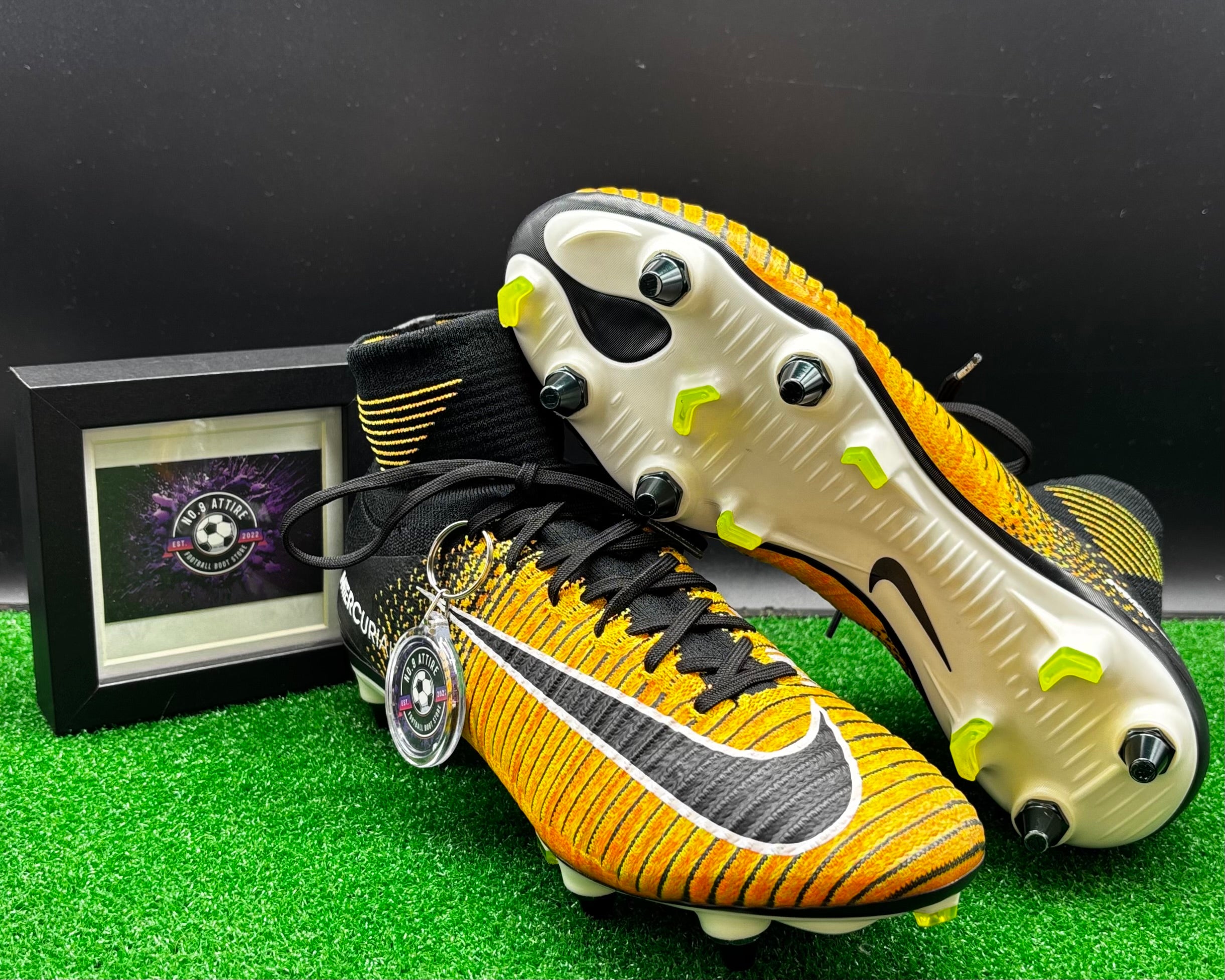 Nike Mercurial Superfly 5 DF Elite SG Football Boots ⚫️🟡