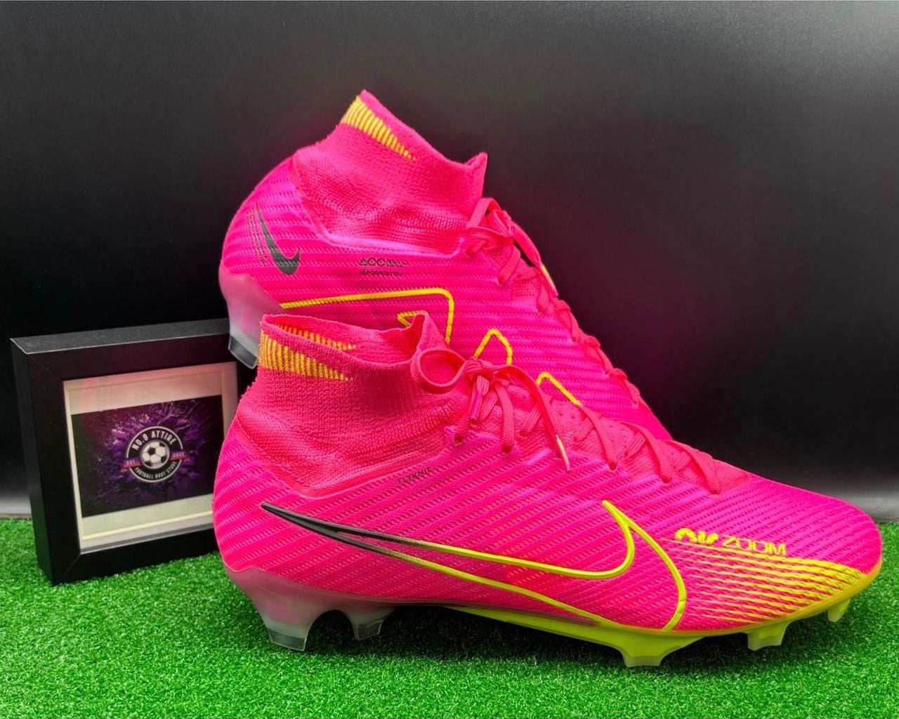 Nike Zoom Superfly 9 Elite FG Football Boots 🔴🟡