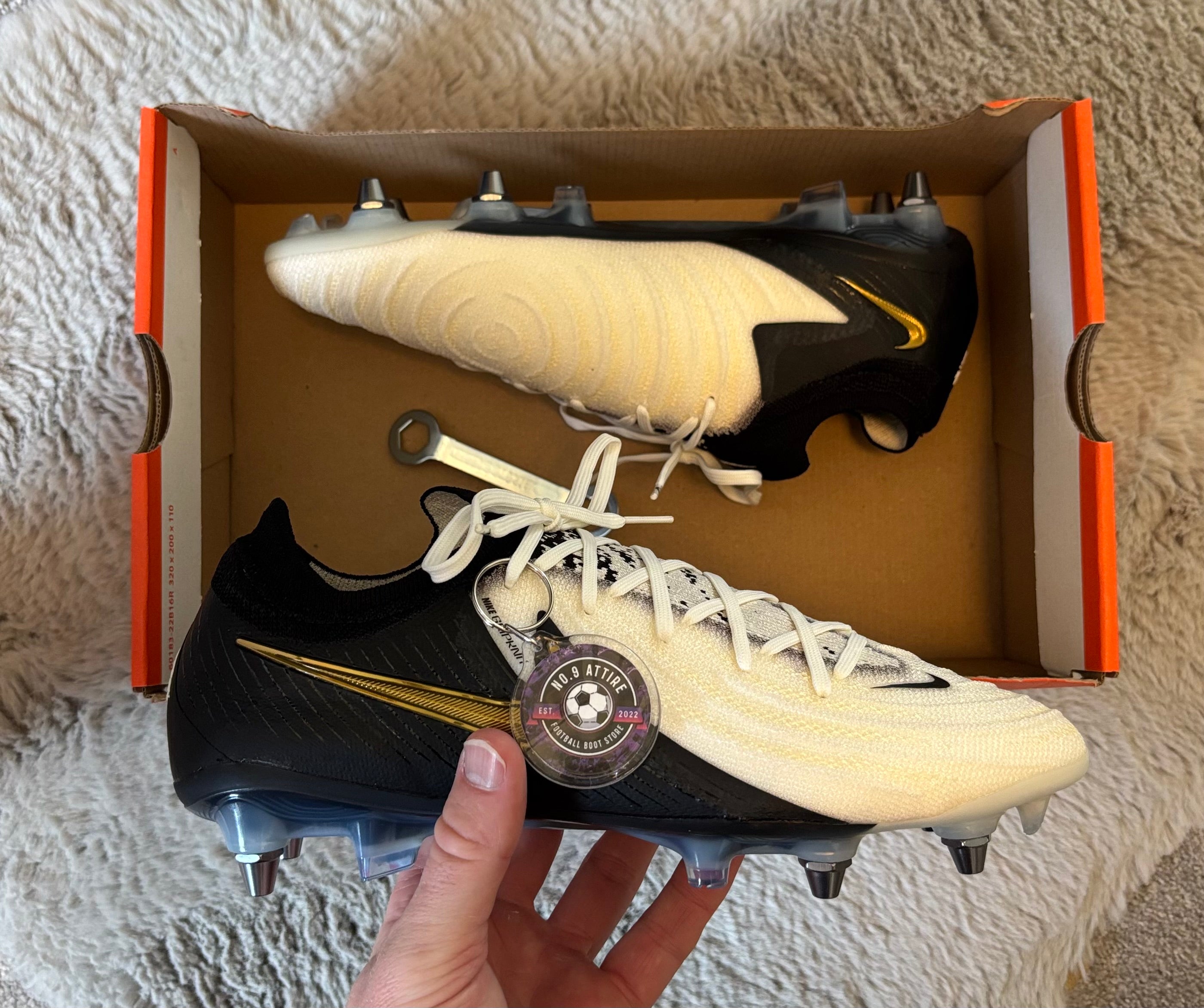 Nike Phantom GX Elite II SG Football Boots ⚪️⚫️