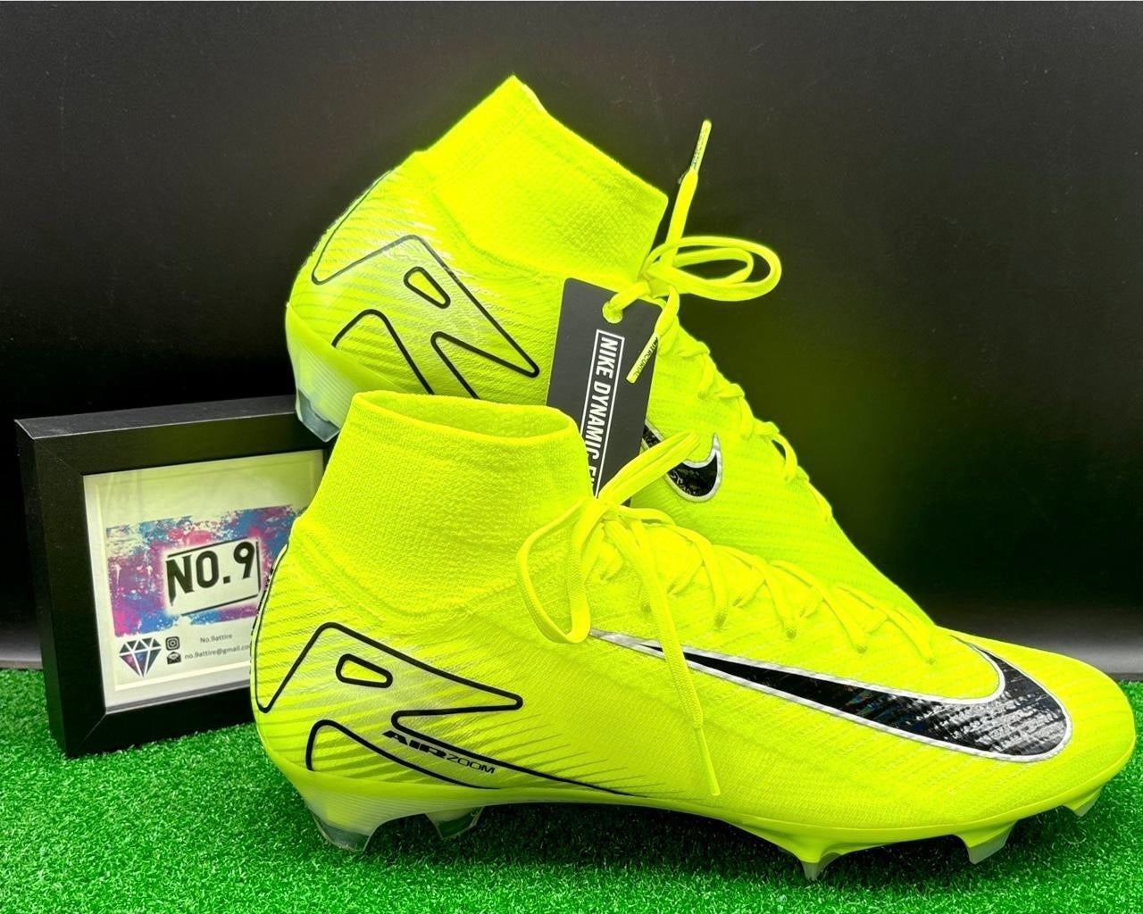 Nike Zoom Superfly 10 Elite FG Football Boots 🟡⚫️