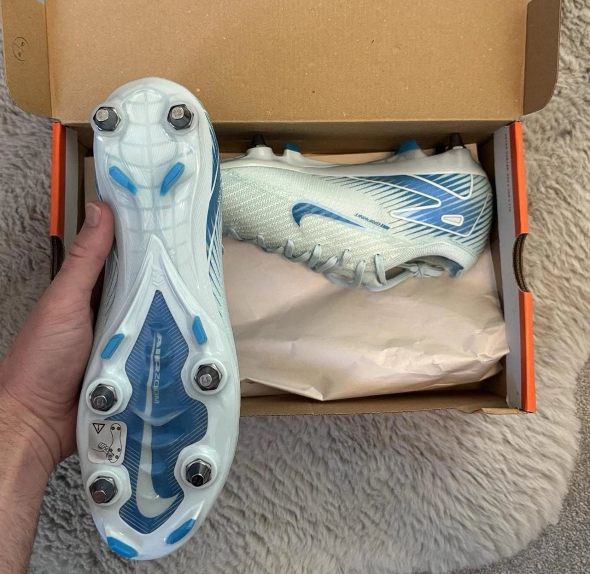 Nike Zoom Vapor 16 Elite SG Player Issue Football Boots 🔵🔵