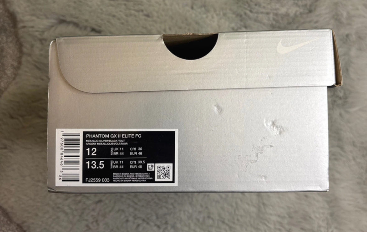 Nike Phantom GX Elite II FG Football Boots ⚪️🟡