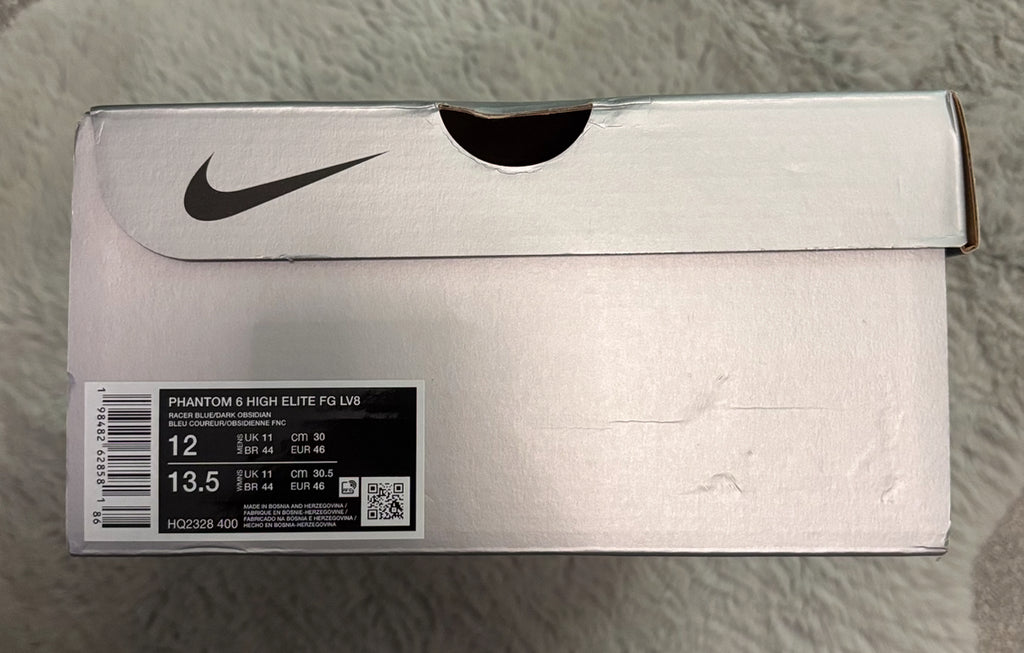 Nike Phantom 6 Elite High FG Football Boots ⚪️🔵