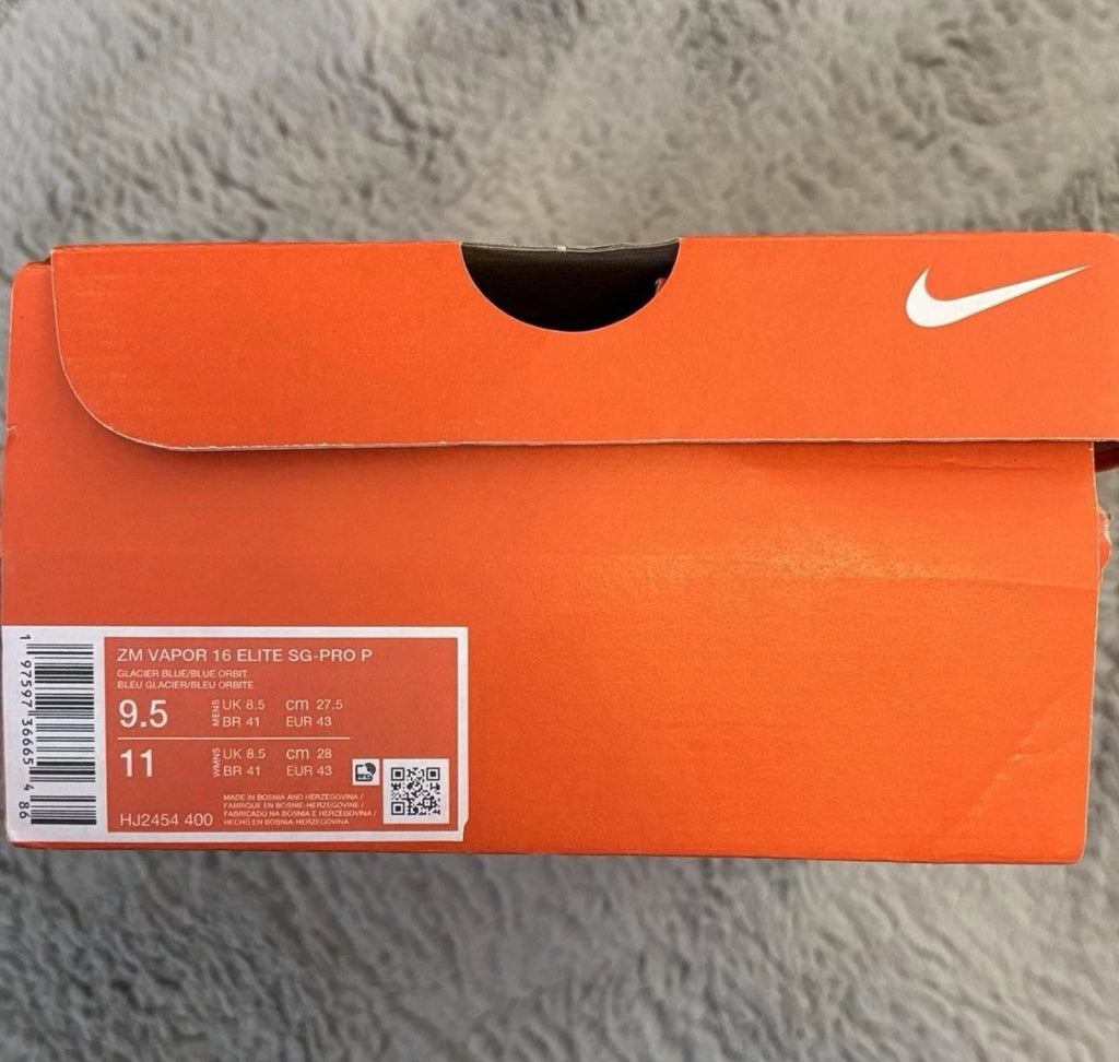 Nike Zoom Vapor 16 Elite SG Player Issue Football Boots 🔵🔵