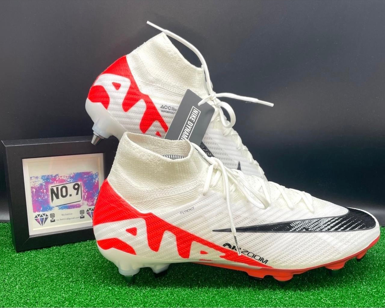 Nike Zoom Superfly 9 Elite SG Football Boots ⚪️🔴