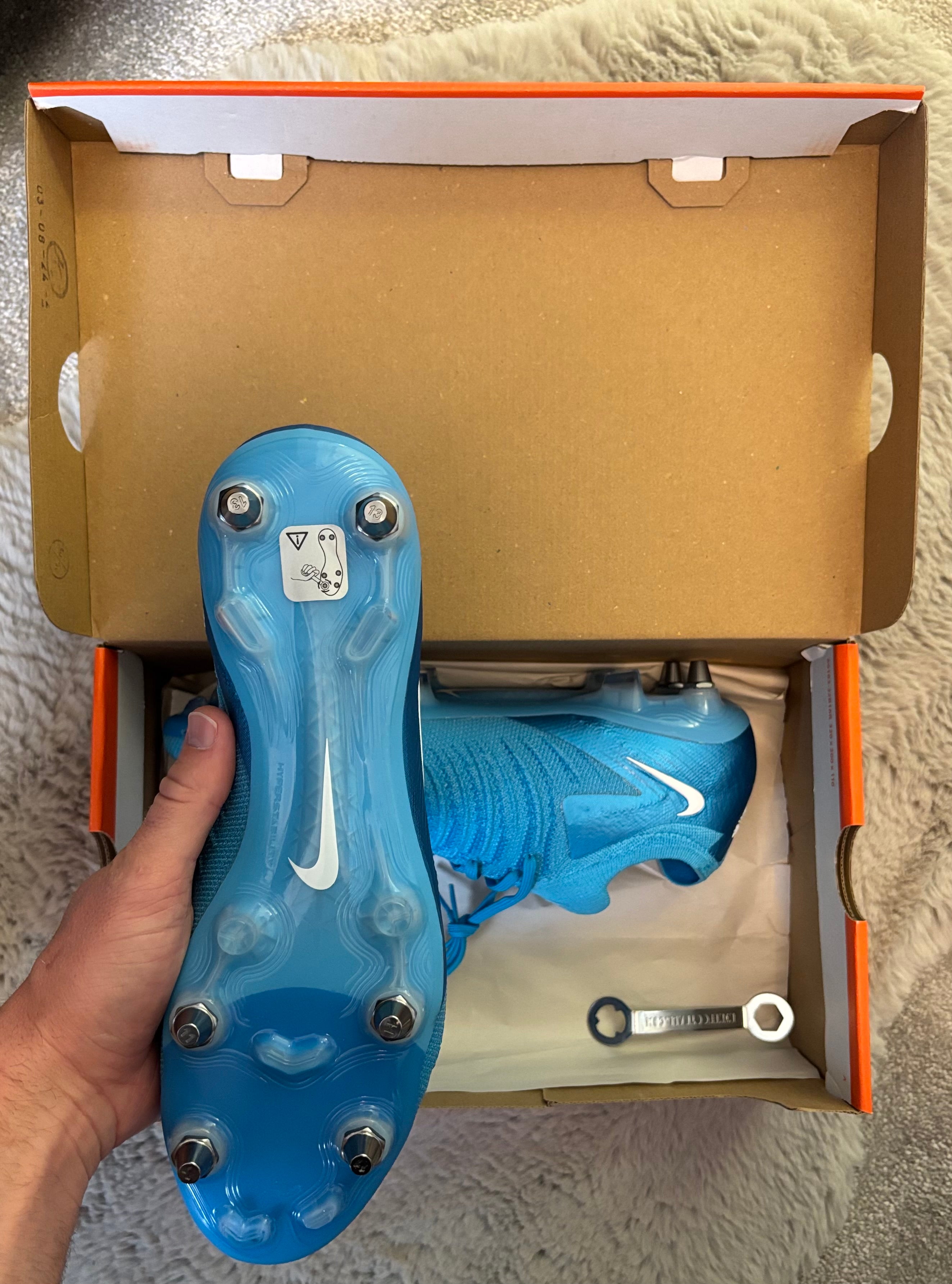 Nike Phantom GX Elite II SG Player issue Football Boots 🔵⚪️