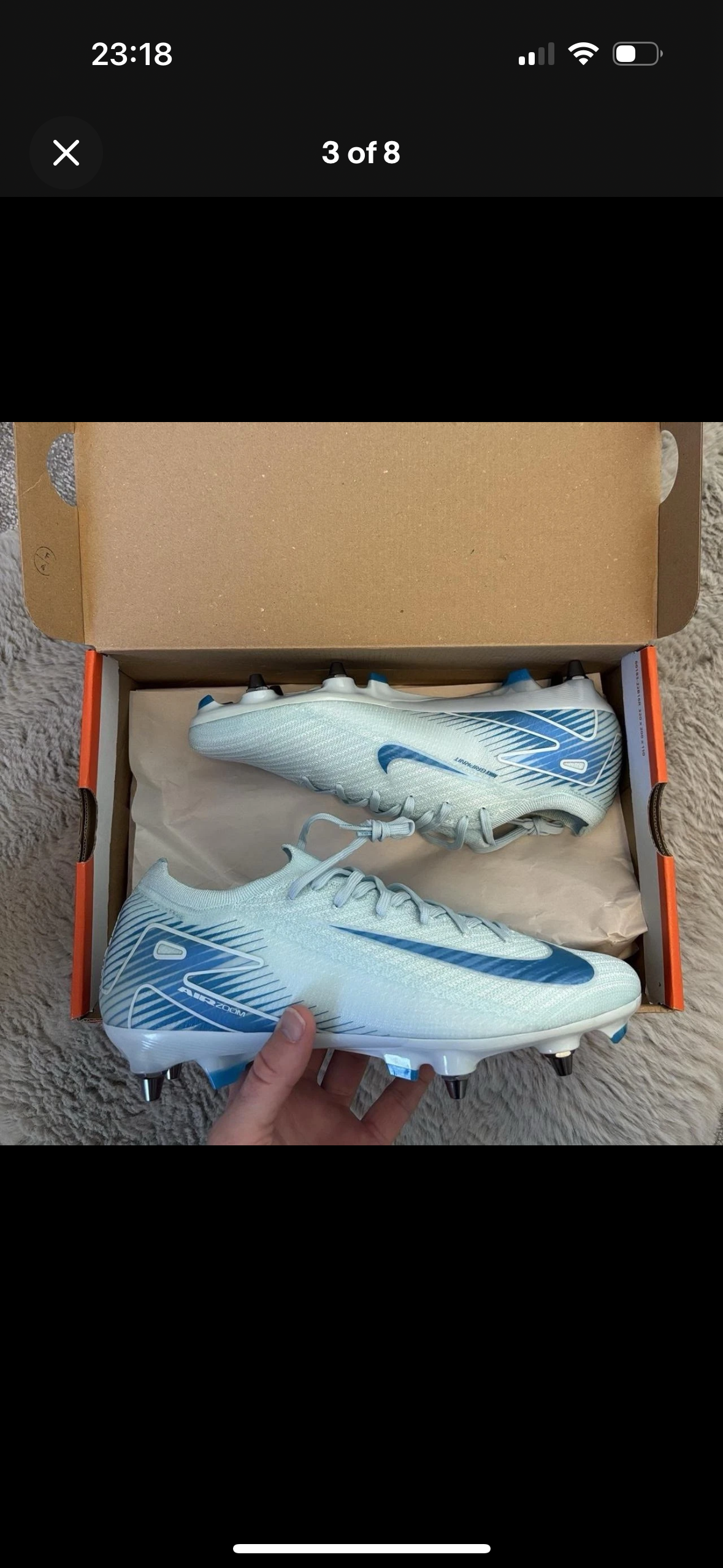 Nike Zoom Vapor 16 Elite SG Player Issue Football Boots 🔵🔵