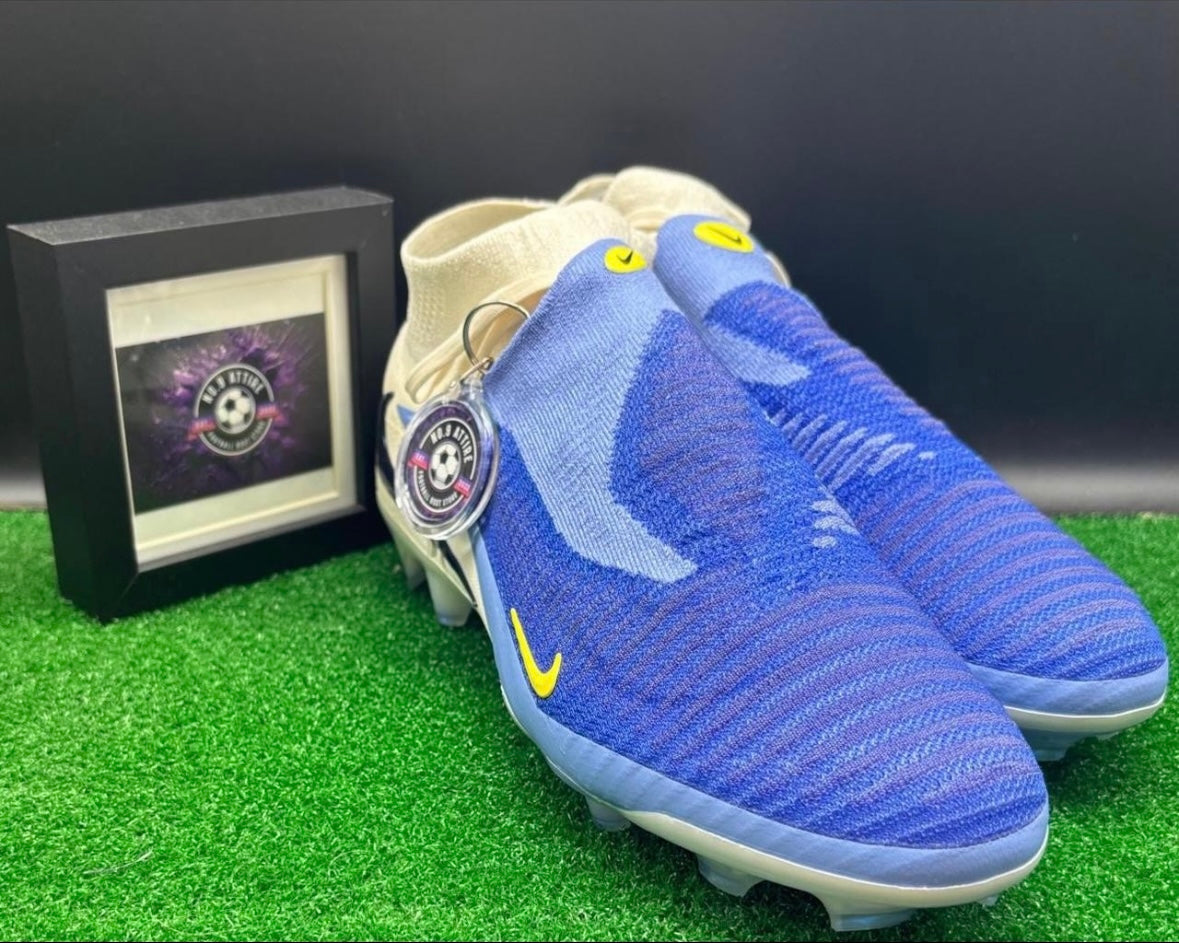 Nike Phantom 6 Elite High FG Football Boots ⚪️🔵