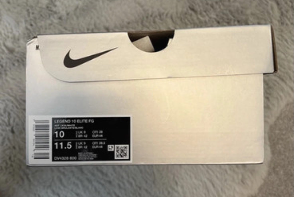 Nike Legend 10 Elite FG Football Boots 🟠⚪️