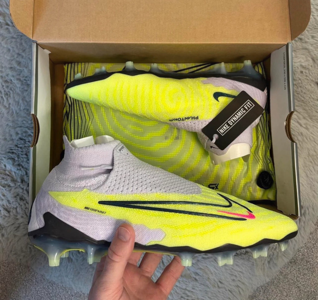 Nike Phantom GX Elite DF FG Football Boots ⚪️🟡