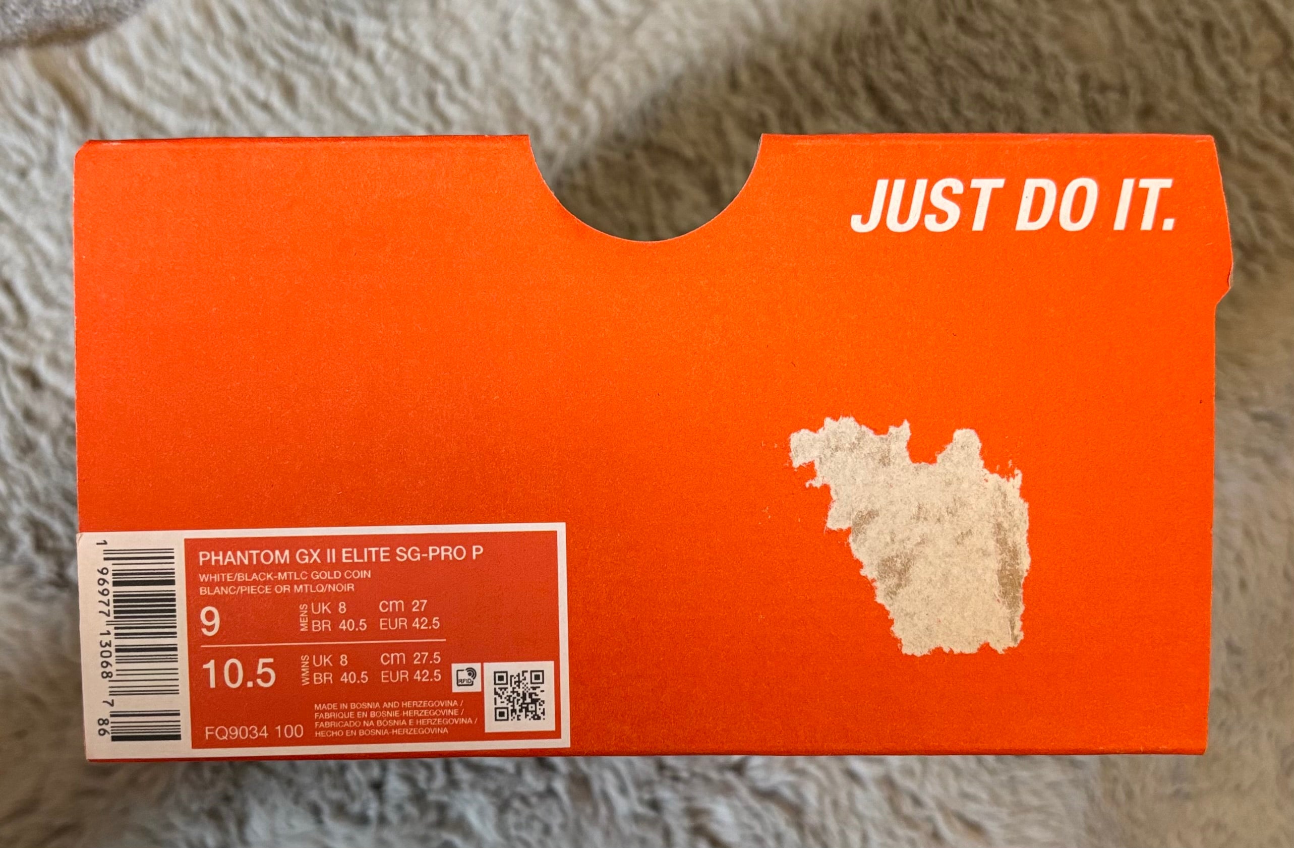 Nike Phantom GX Elite II SG Football Boots ⚪️⚫️