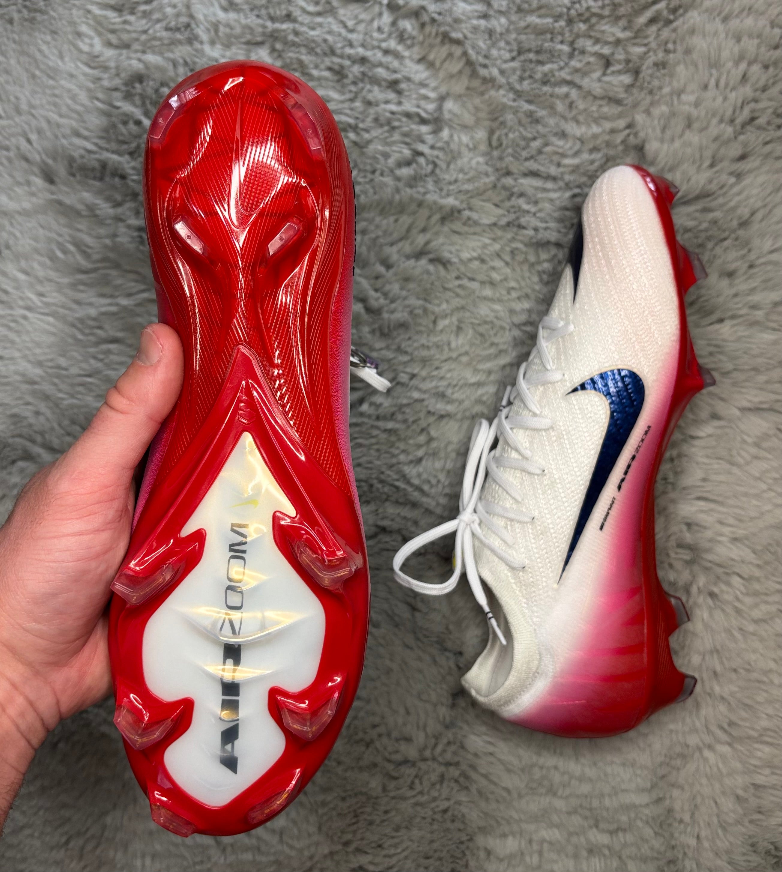 Nike Zoom Vapor 15 Elite FG LV8 Football Boots ⚪️🔴