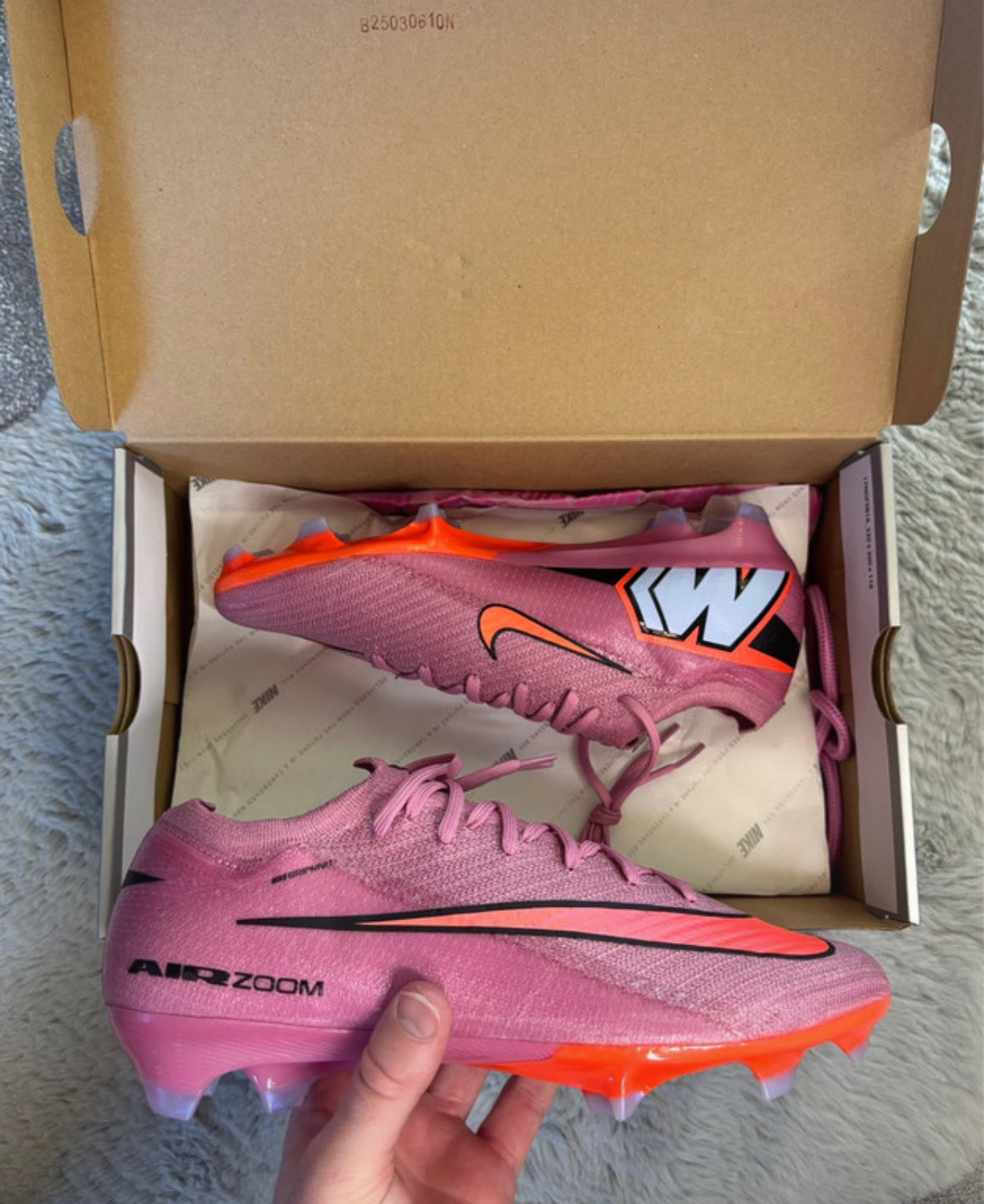 Nike Zoom Vapor 16 Elite FG Football Boots 🟣🔴