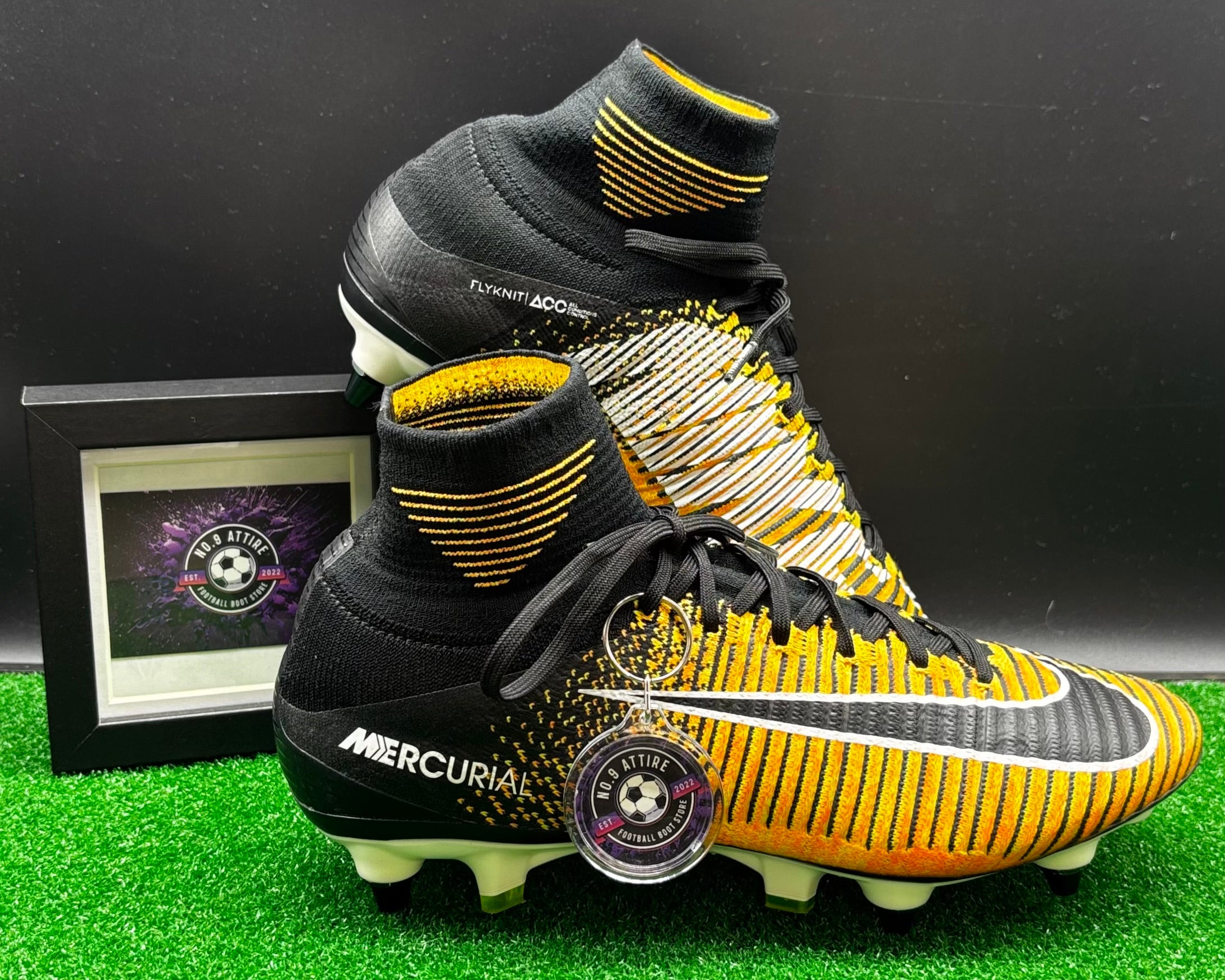 Nike Mercurial Superfly 5 DF Elite SG Football Boots ⚫️🟡