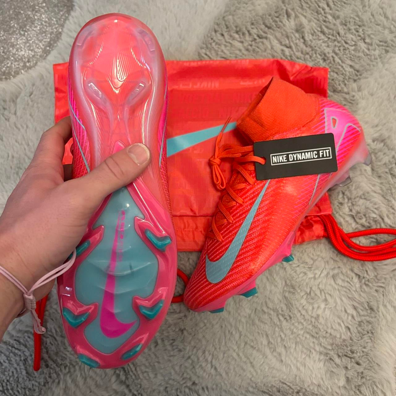 Nike Zoom Superfly 10 Elite FG Football Boots 🔴🔵