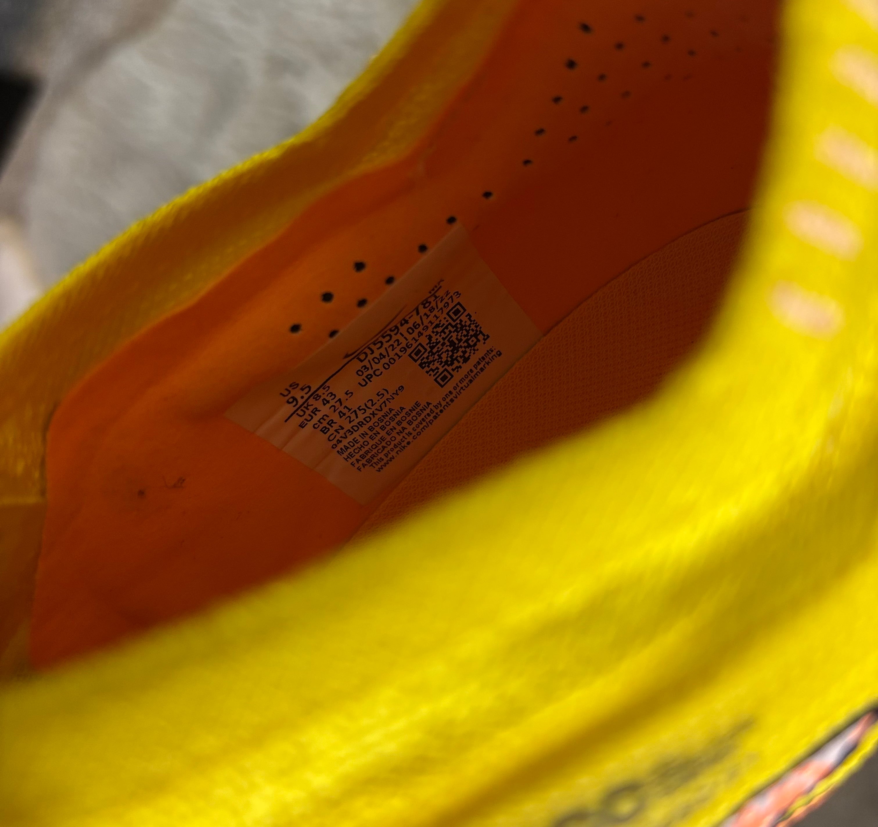 Nike Zoom Vapor 15 Elite SG Player Issue Football Boots 🟡🟡