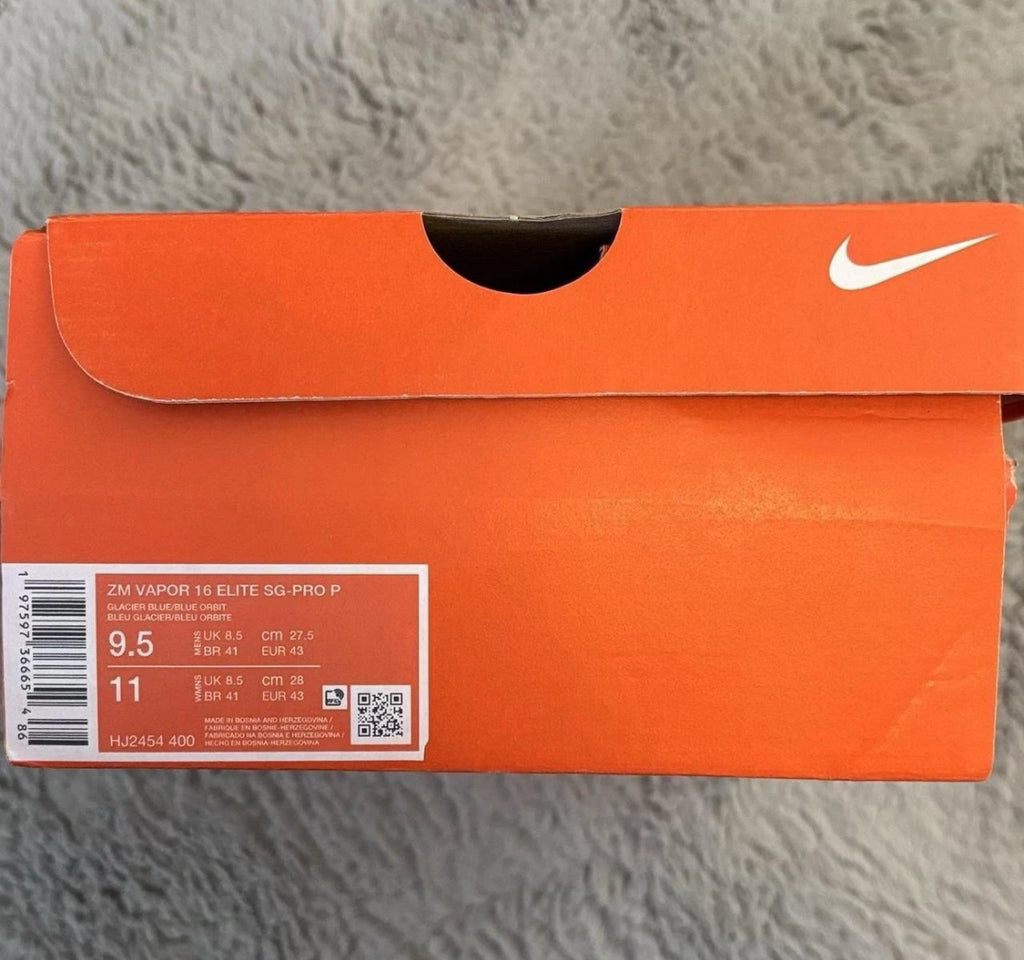 Nike Zoom Vapor 16 Elite SG Player Issue Football Boots 🔵🔵