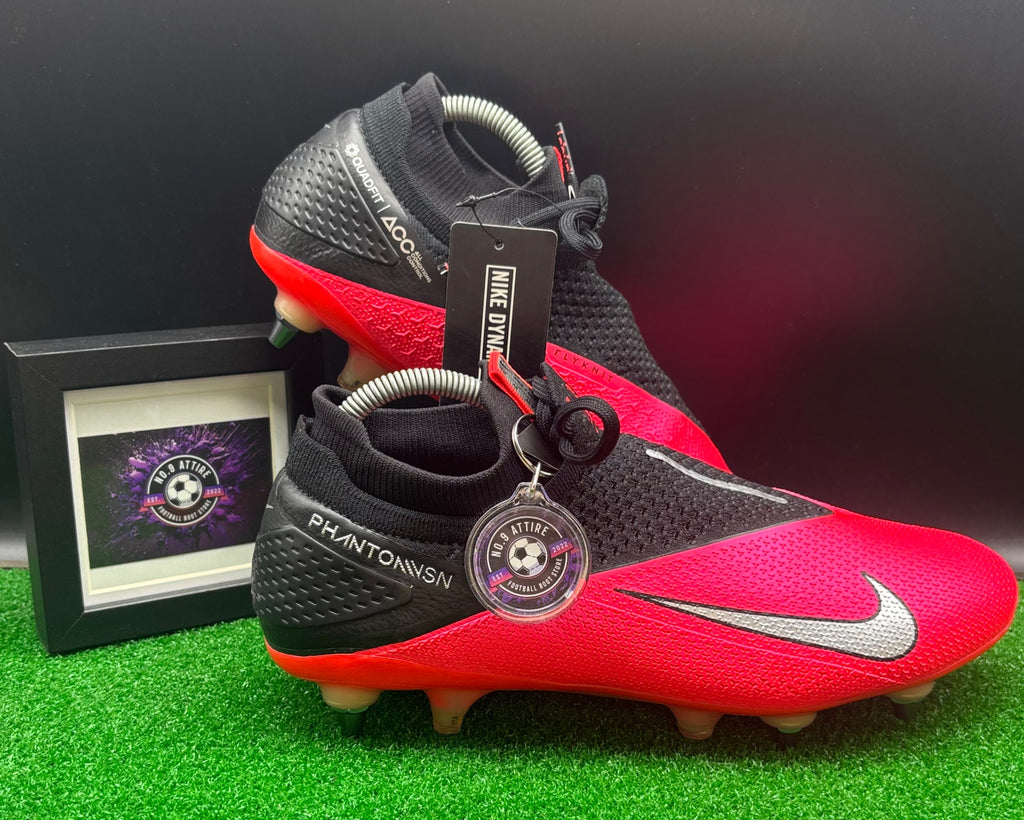 Nike Phantom VSN 2 Elite DF SG Football Boots ⚫️🔴