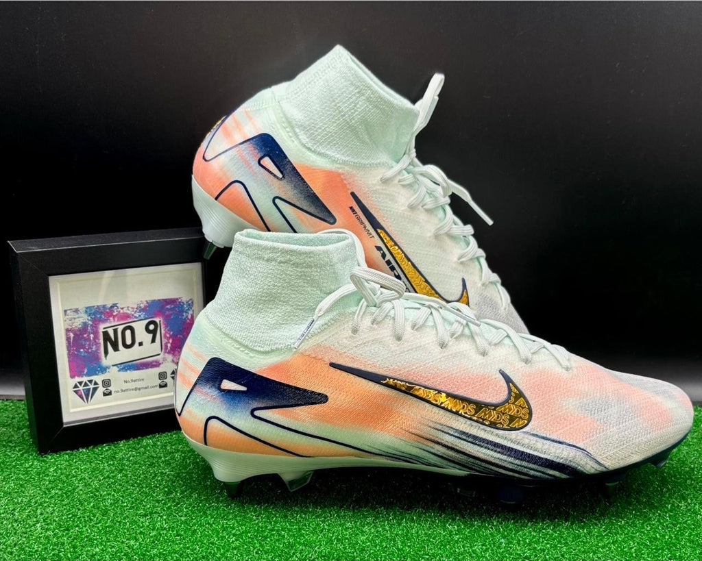 Nike Zoom Superfly 10 Elite MDS SG Football Boots 🔵🟣