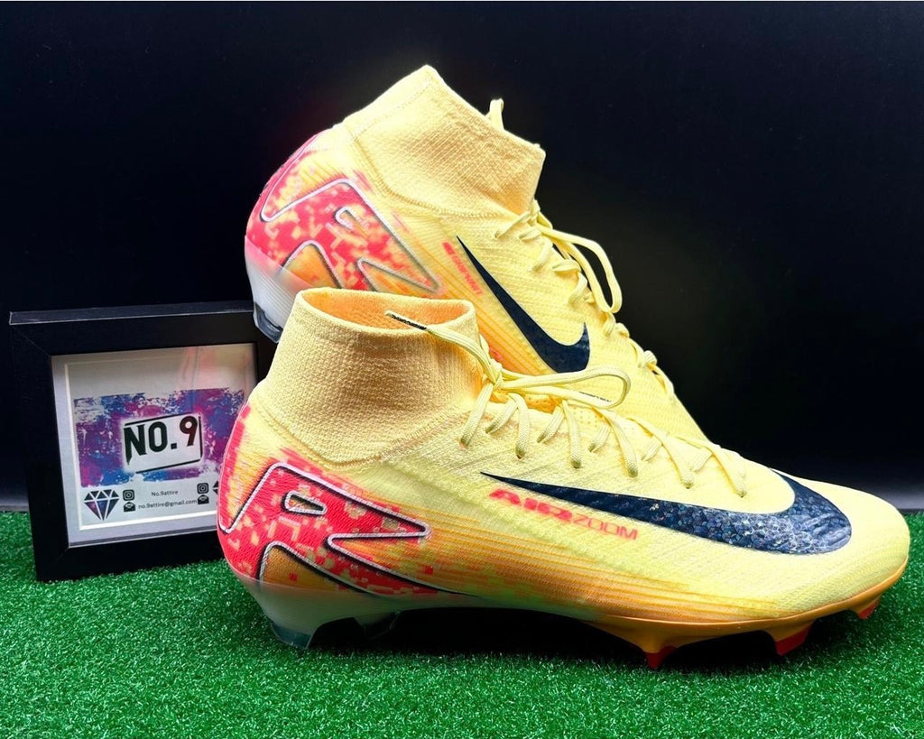 Nike Zoom Superfly 10 Elite KM FG Football Boots 🟡🔴