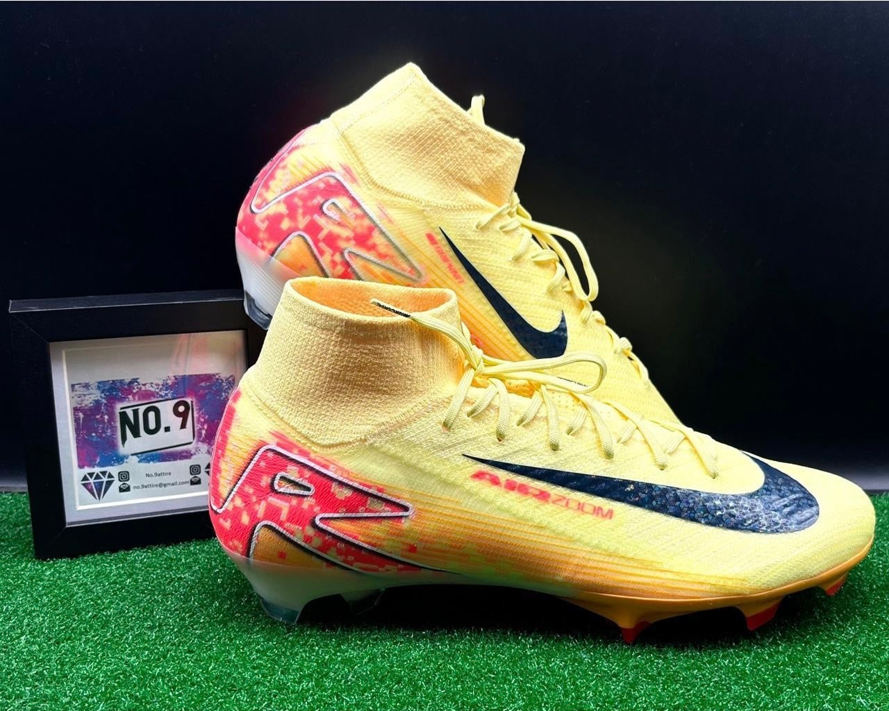 Nike Zoom Superfly 10 Elite KM FG Football Boots 🟡🔴