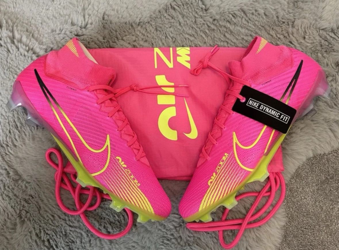 Nike Zoom Superfly 9 Elite FG Football Boots 🔴🟡