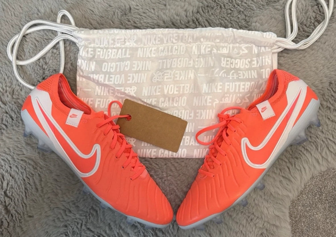 Nike Legend 10 Elite FG Football Boots 🟠⚪️