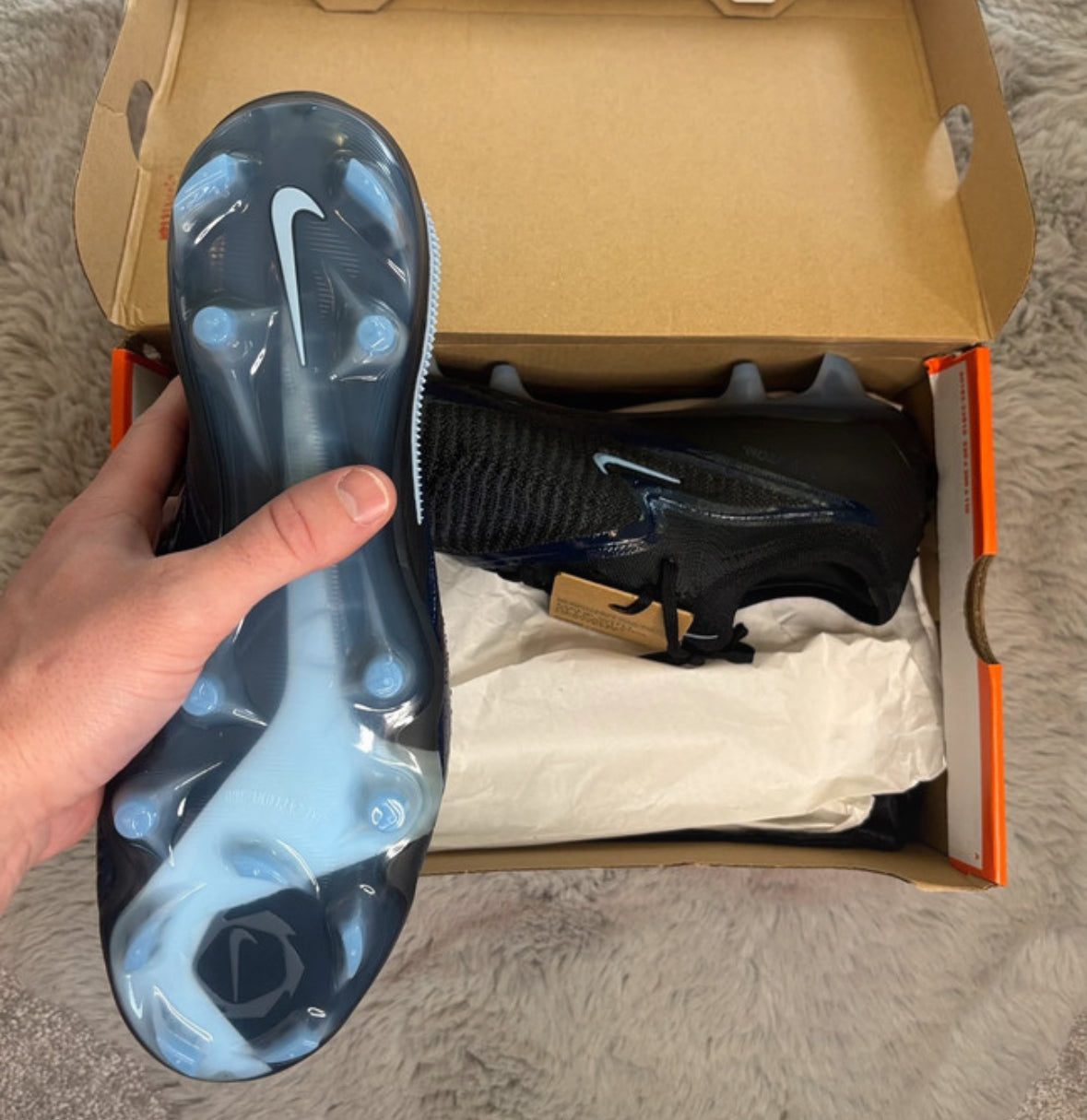 Nike Phantom 6 Low Elite FG Football Boots ⚫️🔵