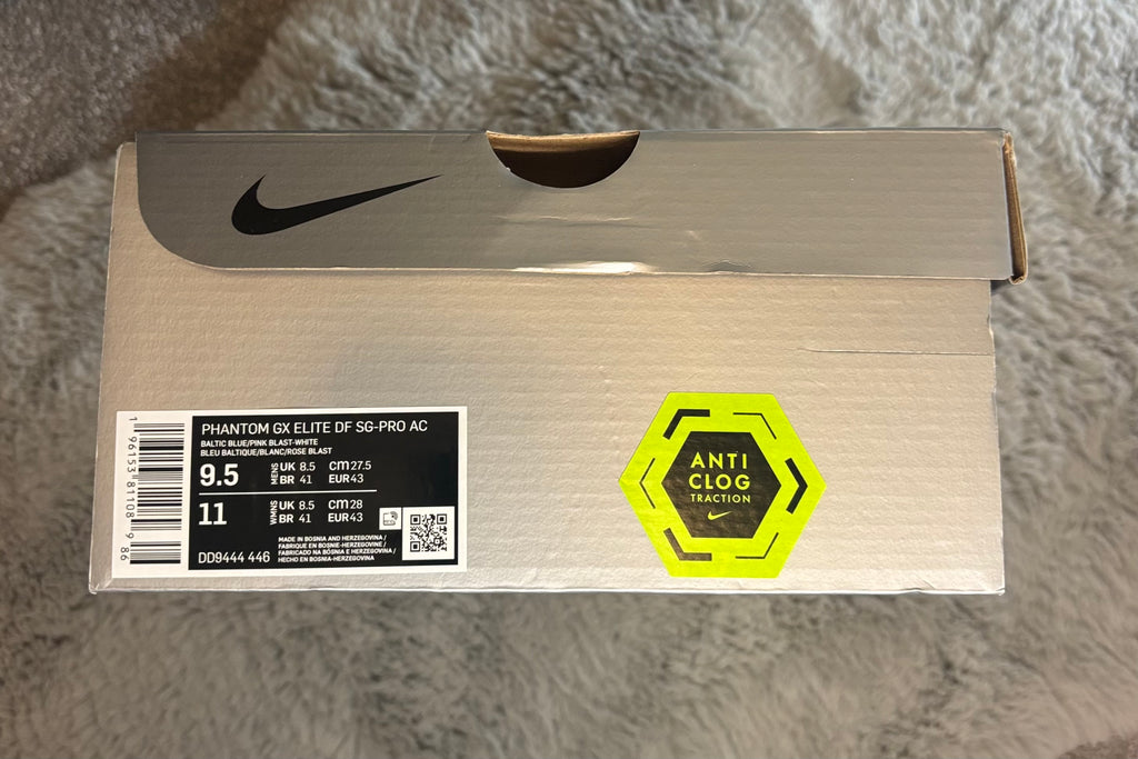 Nike Phantom GX Elite DF SG-PRO AC Football Boots ⚪️🔵