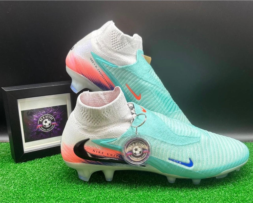 Nike Phantom 6 Elite High FG NU2 Football Boots ⚪️🔵