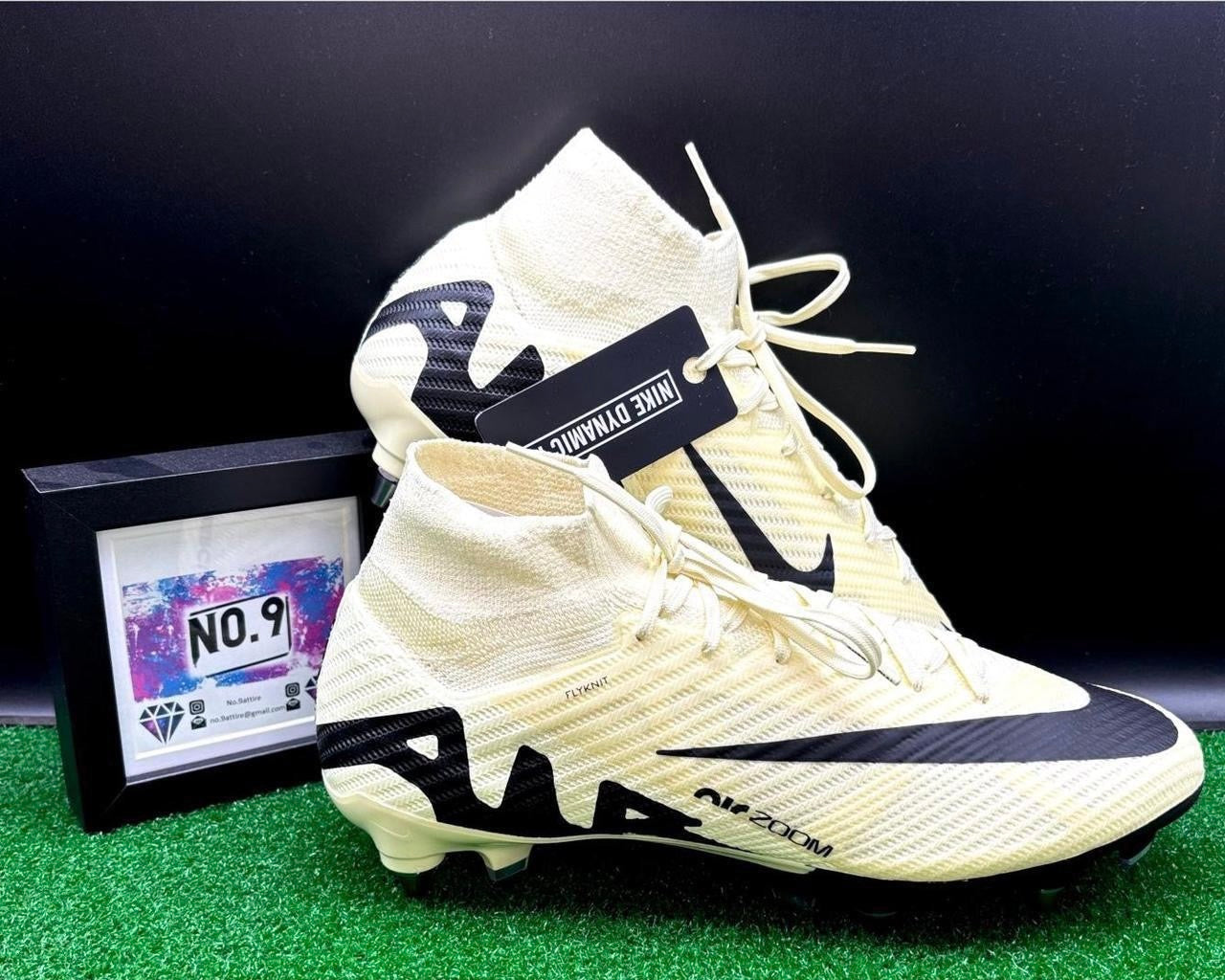 Nike Zoom Superfly 9 Elite SG Football Boots ⚪️⚫️