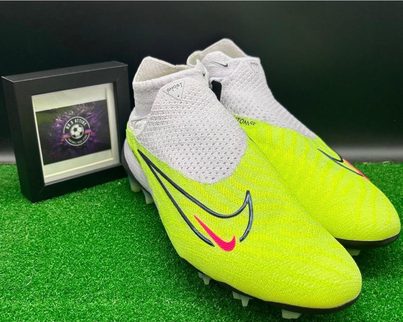 Nike Phantom GX Elite DF FG Football Boots ⚪️🟡