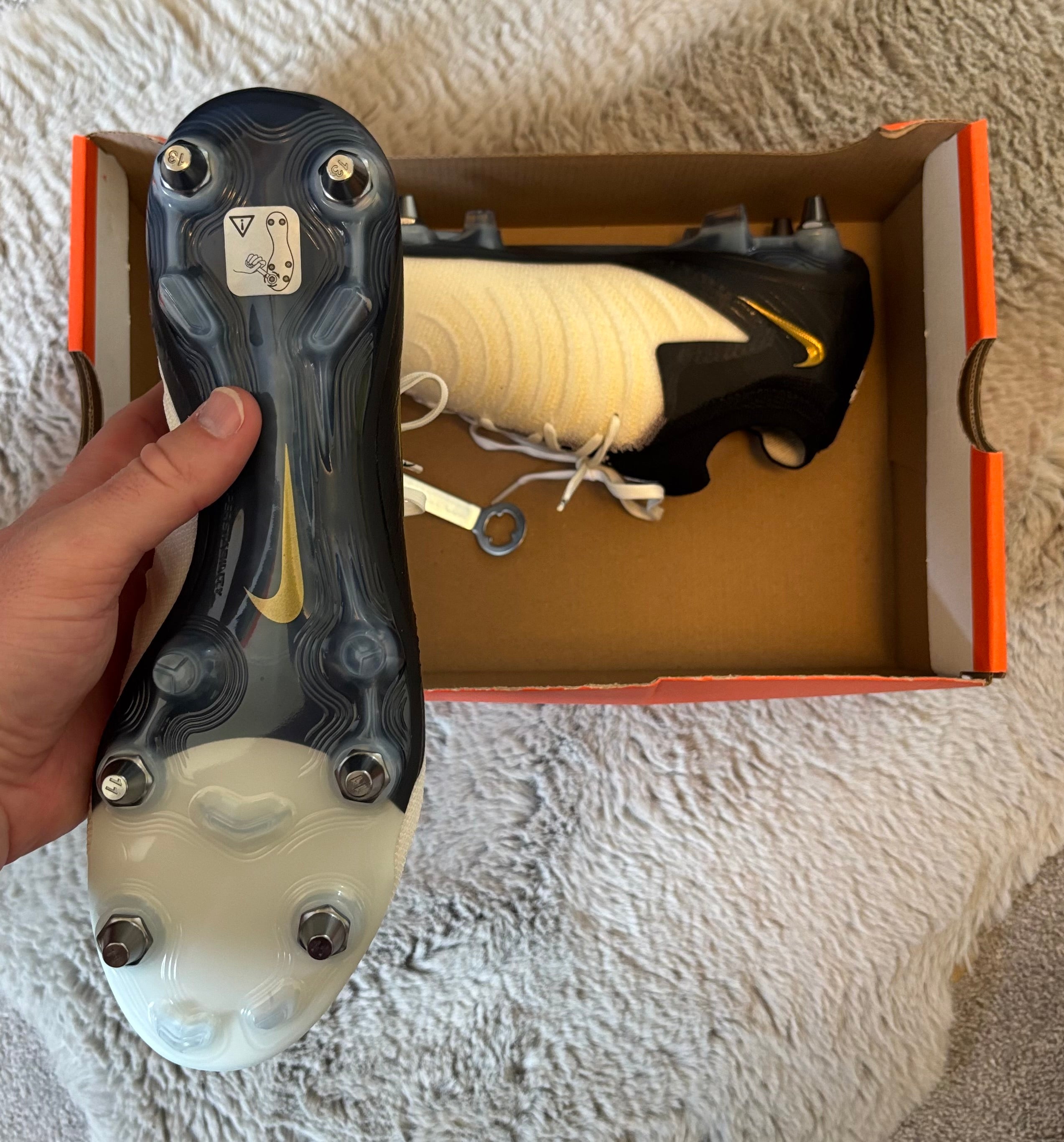 Nike Phantom GX Elite II SG Football Boots ⚪️⚫️