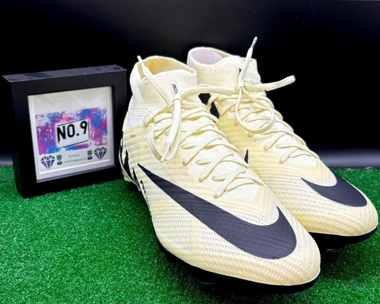 Nike Zoom Superfly 9 Elite SG Football Boots ⚪️⚫️